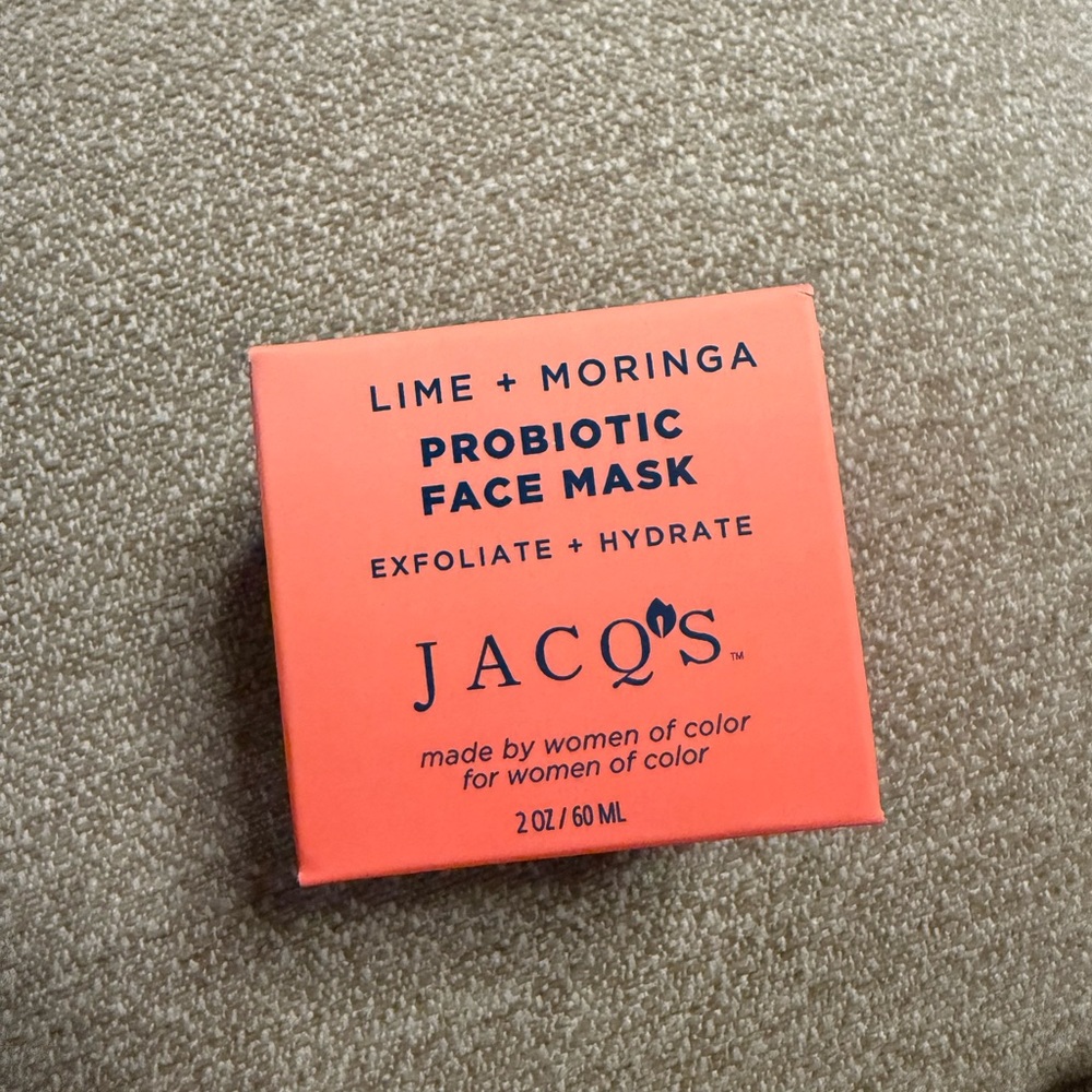Jacq’s Lime + Moringa Probiotic Face Mask